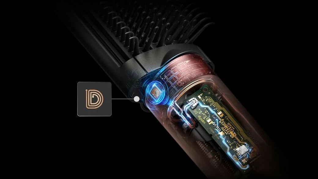 Suskaro-lokovkë Dyson Airwrap Co‑anda2x Curly+Coily, 1700W, 6 aksesorë, ngjyrë kafe
