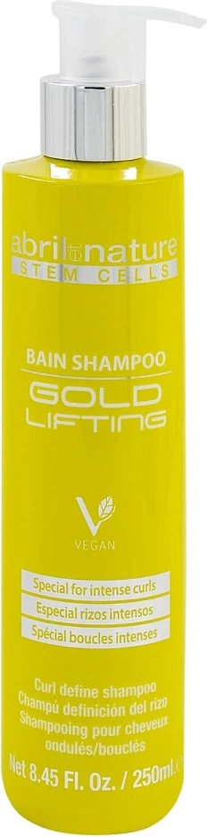 Shampon për femra abril et nature Gold Lifting Bain për flokë kaçurrela, 250ml