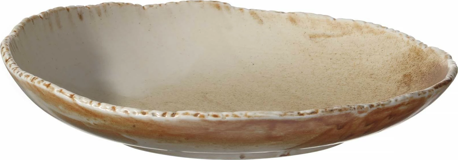 Pjatë e thellë Fine Dine Constancy ø250 mm, kafe, set 2 copë