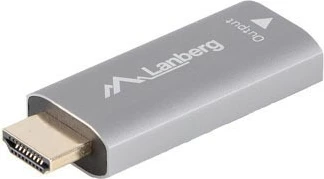 Adapter Lanberg HDMI në DisplayPort AD-HD-DP-01, 4K, Argjend