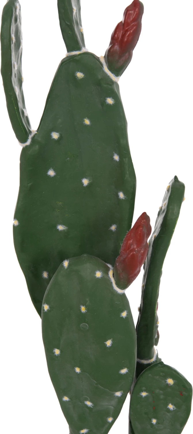 Bimë dekorative sintetike në vazo, kaktus, FH4748, 16x20x85cm