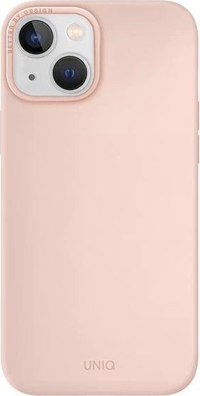 Mbështjellës UNIQ Lino Hue MagClick për iPhone 14 Plus, rozë