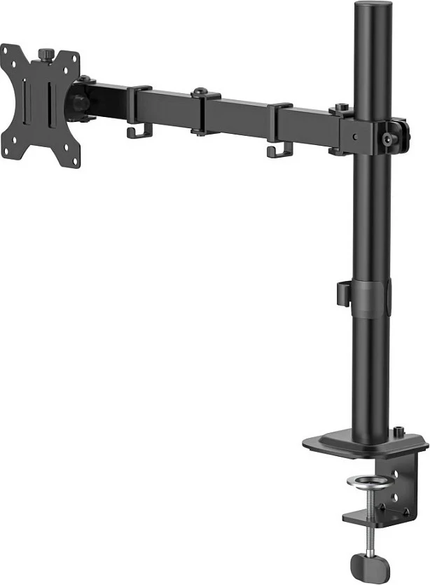 Mbajtëse monitori Hama, për tavolinë me kapëse, 13-35", VESA 75x75/100x100, rrotullim 360°, e zezë