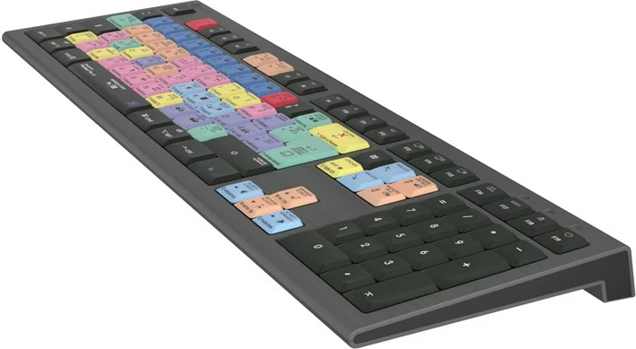 Tastierë LogicKeyboard Astra 2 për Adobe Premiere Pro CC, Mac, DE layout
