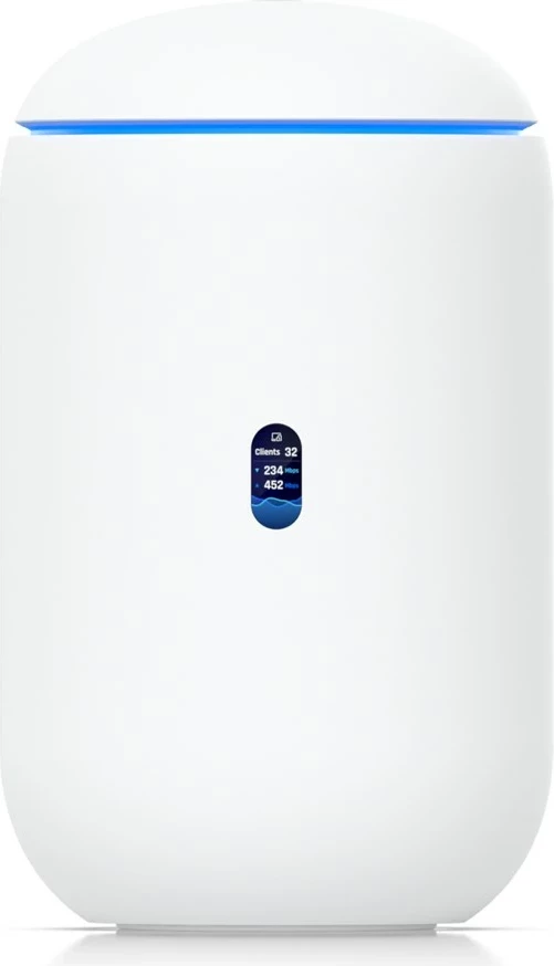 Router Ubiquiti Dream 7, Tri-band, 2.5 Gigabit Ethernet, Bardhë