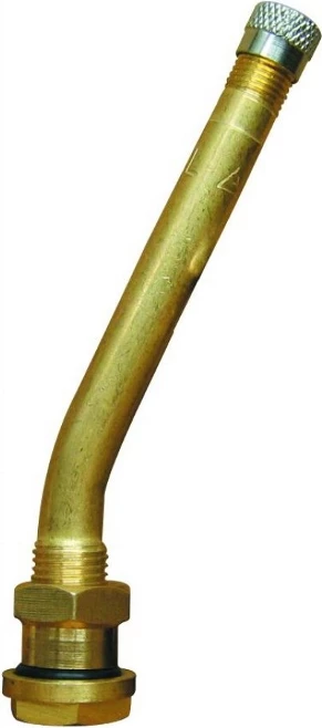 Ventil gomë tubeless për kamion Trayal 8140, vrimë 9,7 mm, L 60 mm, i lakuar