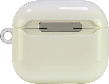 Mbështjellës Audi IML Geometric Pattern për AirPods 3, i bardhë