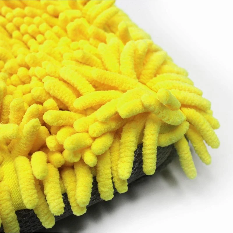 Lecke Mikrofiber Doreze Wash Mitt E Verdhe