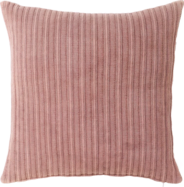 Jastëk dekorativ Amethyst B, kadife pambuku, ngjyrë puce, 50x50cm