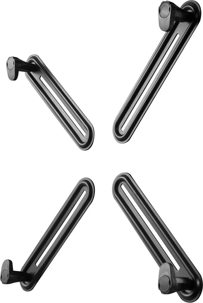 Adapter për ekran Maclean MC-899, 13-27 inç, 75x75/100x100 mm, deri 8 kg, i zi