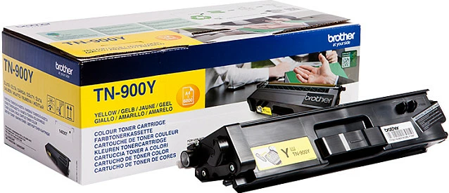 Toner Brother TN-900Y, 6000 faqe, i verdhë