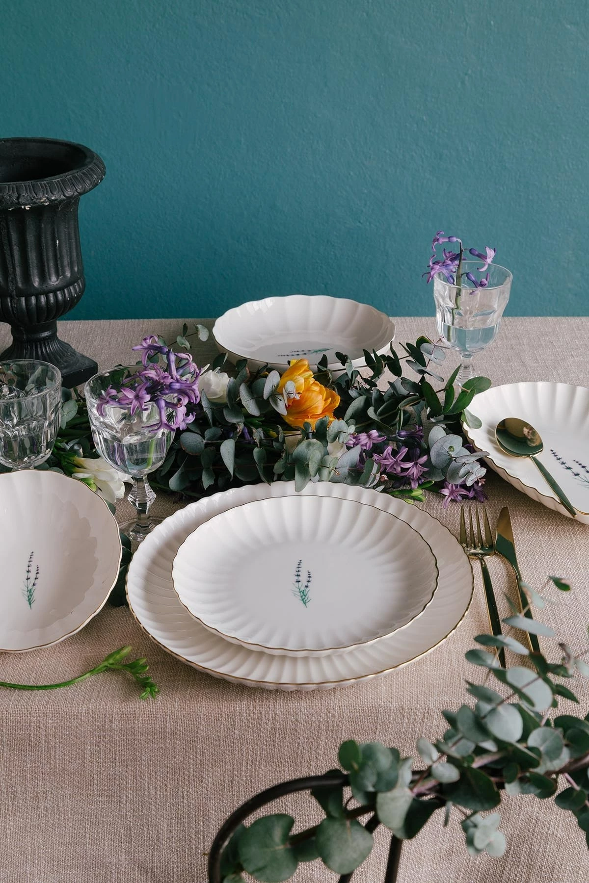 Set për shërbim torte (6 copë), Hermia, BNLZF21DUS64012673