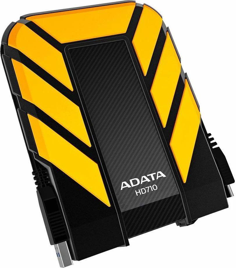Hard disk i jashtëm HDD ADATA HD710 Pro AHD710P-2TU31-CYL 2TB 2.5\" USB 3.0, zi-verdhë