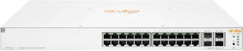 Switch i menaxhuar Hewlett Packard Enterprise Aruba Instant On JL684B, 24 porta Gigabit Ethernet, 4 SFP+, 370W, i bardhë