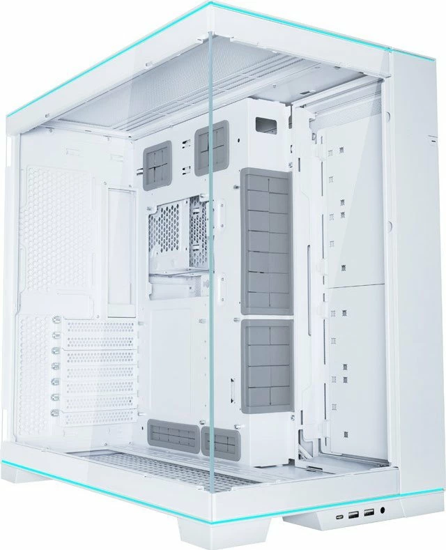Kasë Lian Li O11 Dynamic EVO RGB O11DERGBW Midi Tower ATX/e-ATX, e bardhë