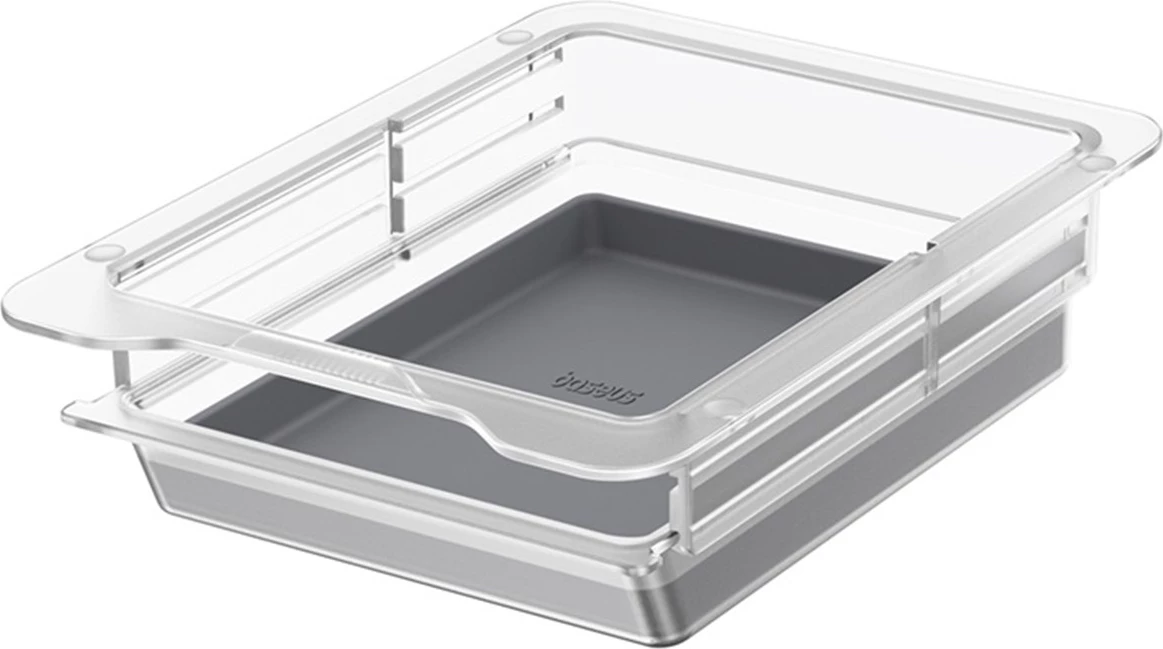 Organizator makine Baseus T-Space Series për Tesla Model 3/Y, silikon, gri