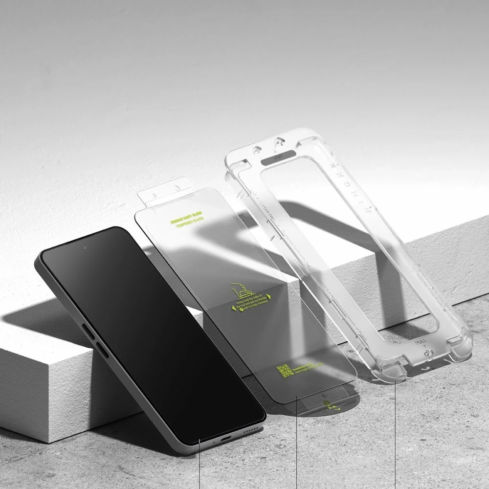 Xham mbrojtës Ringke Easy Slide për Nothing Phone 3A / 3A Pro, 2 copë, Transparent