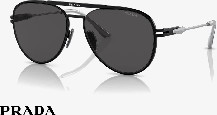 Syze dielli për meshkuj Prada PR 54ZS 1BO5S0 57