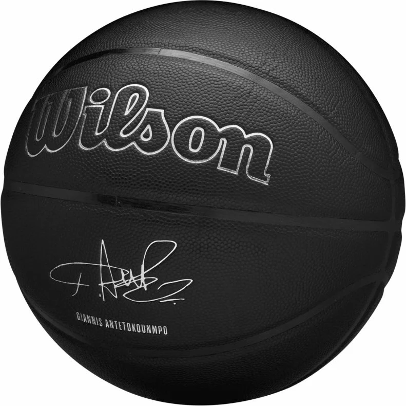 Top basketbolli Wilson, për meshkuj dhe femra, i zi [Madhësia: 7]