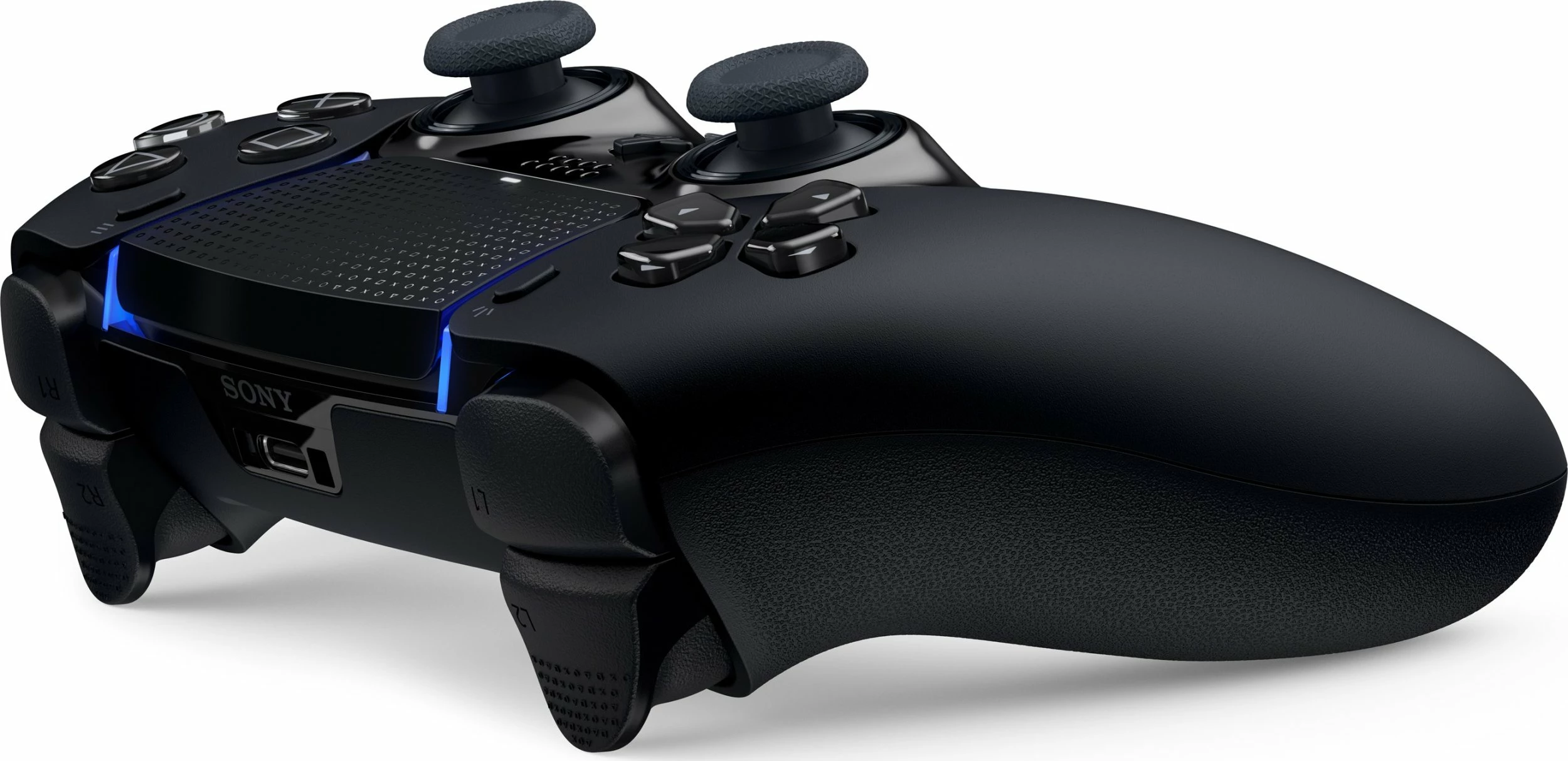 Kontroller Sony DualSense Edge për PS5, wireless/USB-C, sticka të ndërrueshëm, butona të programueshëm, Black