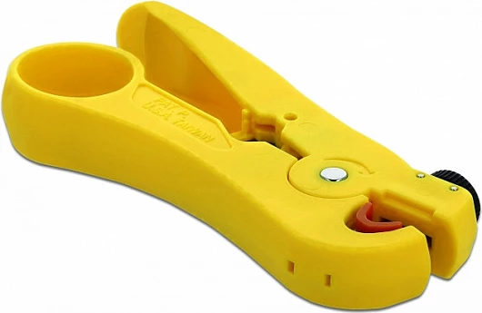 Vegël zhveshëse kabllosh DeLOCK 3.5-9.0 mm, e verdhë