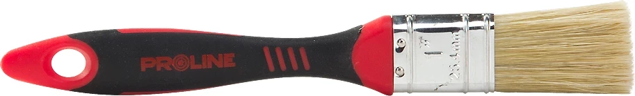 Furçë për bojë vaji PROLINE 41116 2.5" me dorezë plastike, kuqe/zezë