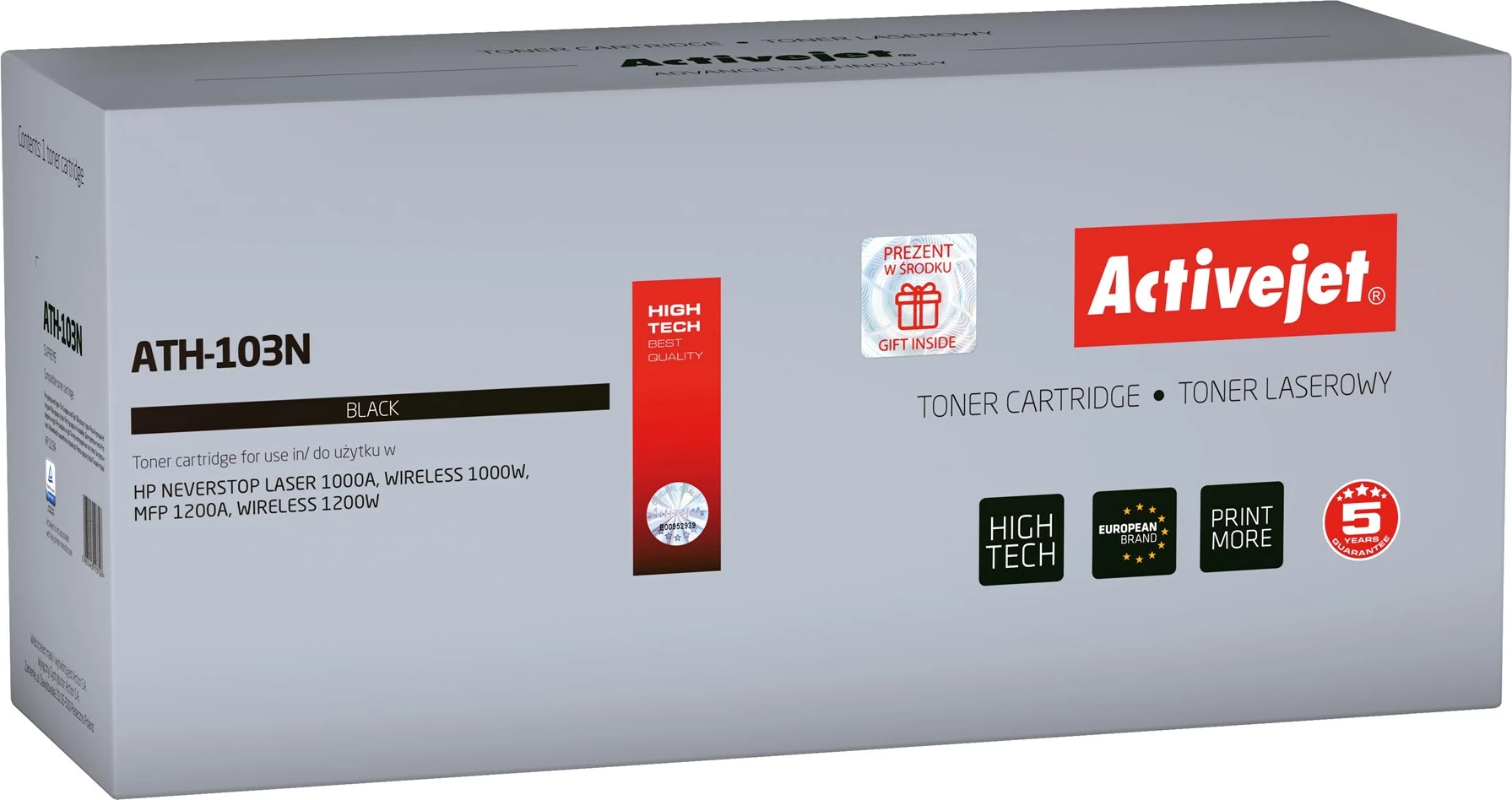 Toner zëvendësues Activejet ATH-103N për printer HP