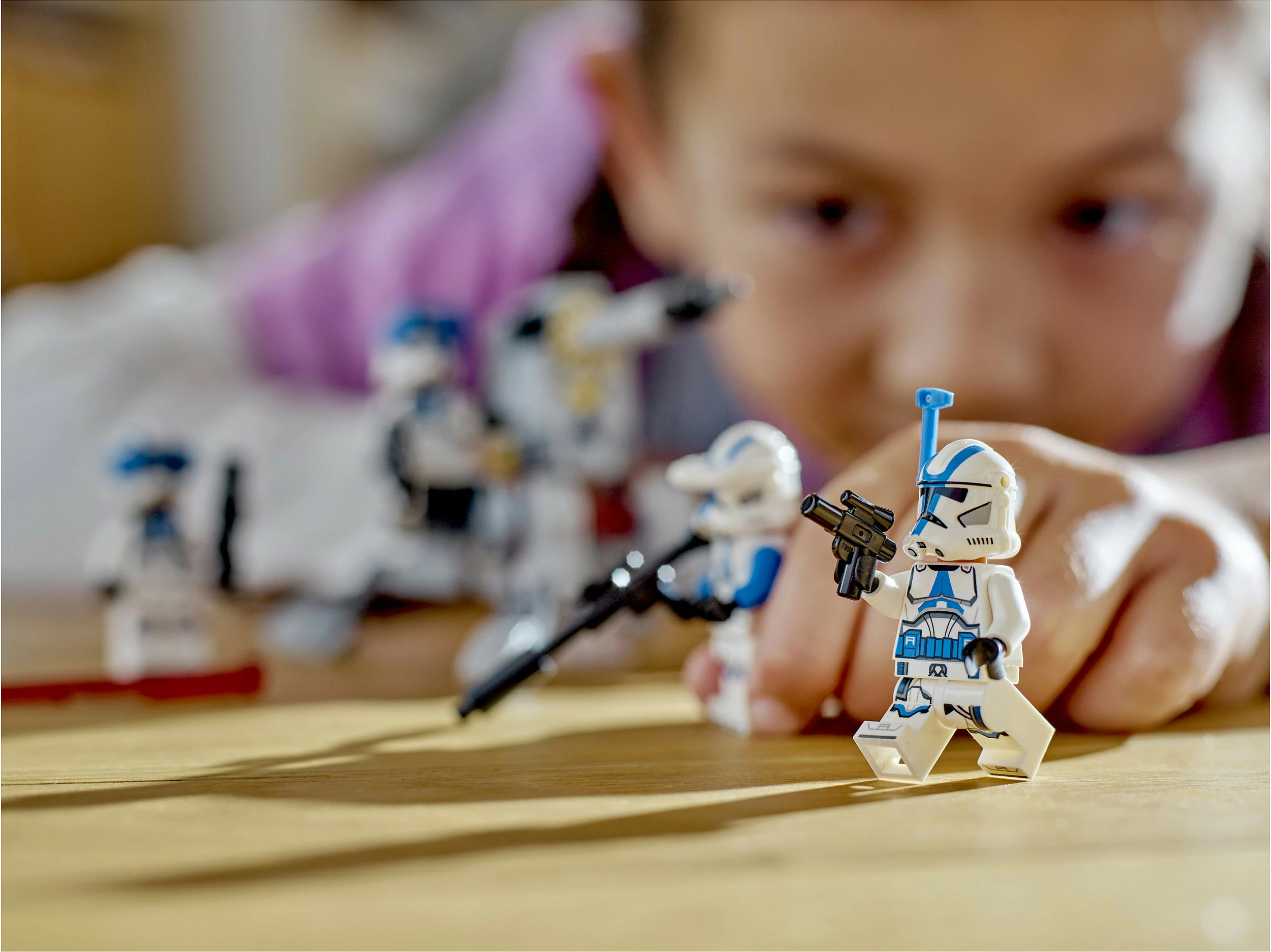 Set ndërtimi LEGO Star Wars 501st Clone Troopers, 119 pjesë, shumëngjyrësh
