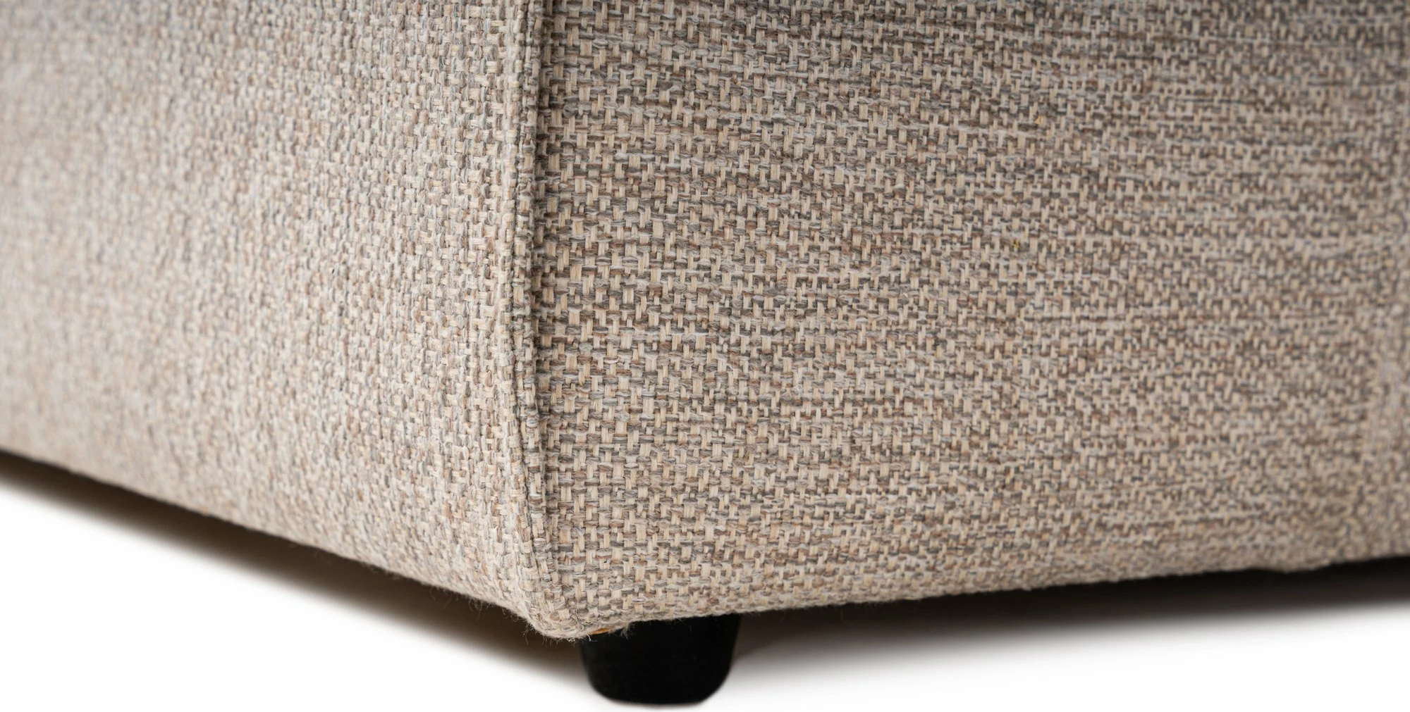 Këndare Sora, ngjyrë bezhë rëre, me pouffe, Atelier del Sofa