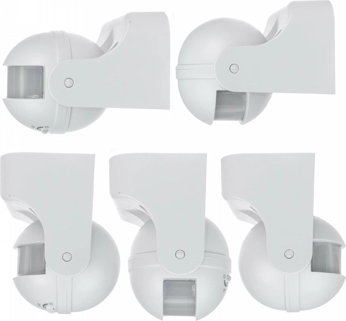 Sensor lëvizjeje PIR Maclean MCE358W, IP44, 12 m, 180°, 800/1200 W, i bardhë