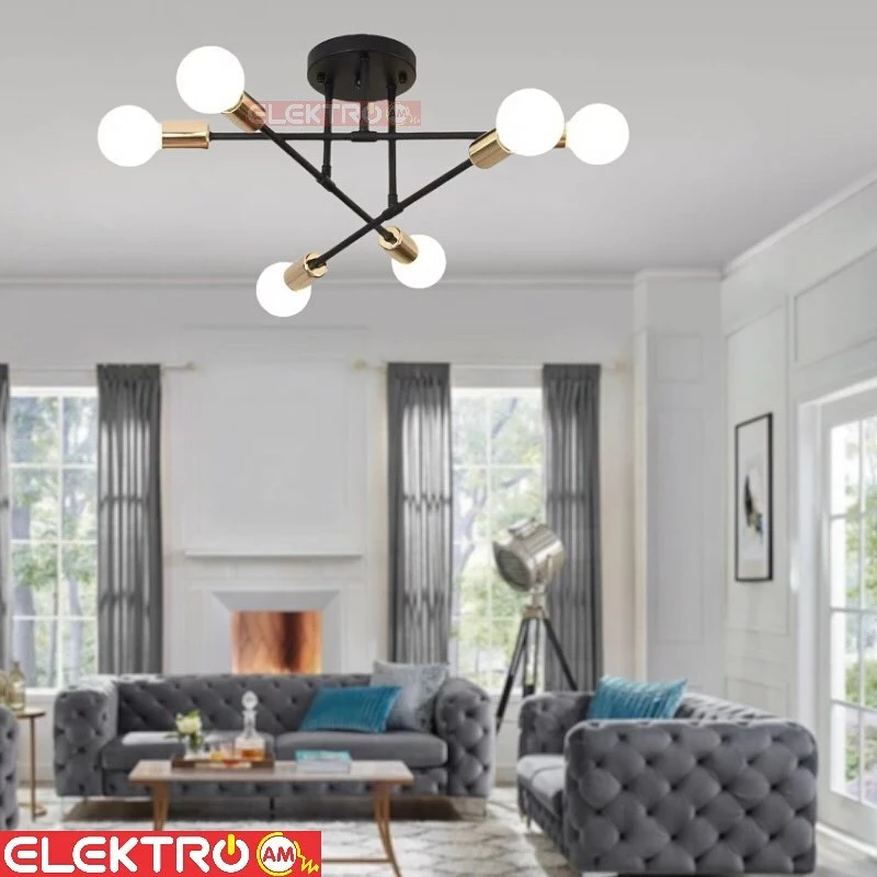 Abazhur klasik 6 llampa