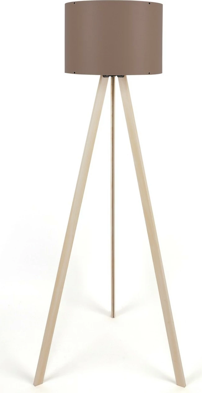 Llambë dyshemeje Opviq, AYD-1207, ngjyrë mink dhe krem, 38x140cm