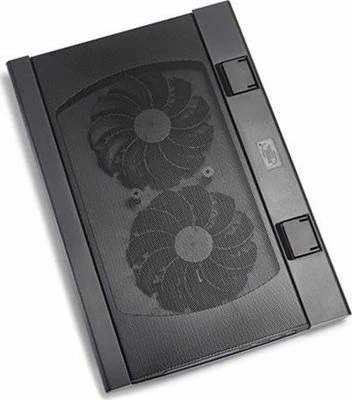 Pllakë ftohëse për laptop Deepcool Wind Pal FS për deri 17", 2x140mm, 2x USB 2.0, e zezë