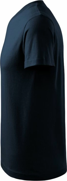 Maicë Malfini me qafë V për meshkuj, blu marine