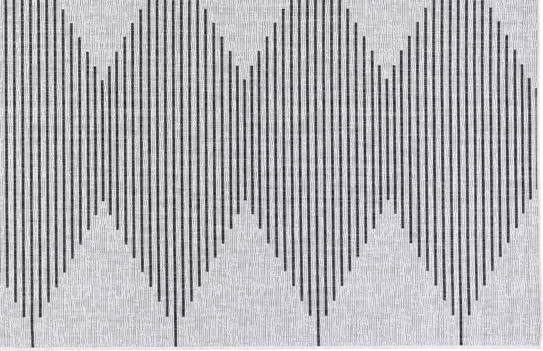 Qilim Conceptum Hypnose, 50x80cm, ngjyrë e zezë dhe e bardhë