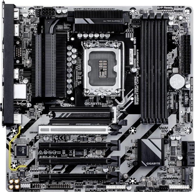 Pllakë amë GIGABYTE B860M DS3H WIFI6E, DDR5, LGA1851, mATX, Wi‑Fi 6E