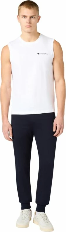 Pantallona sportive meshkuj Champion Rib Cuff 220807 BS501, navy blue