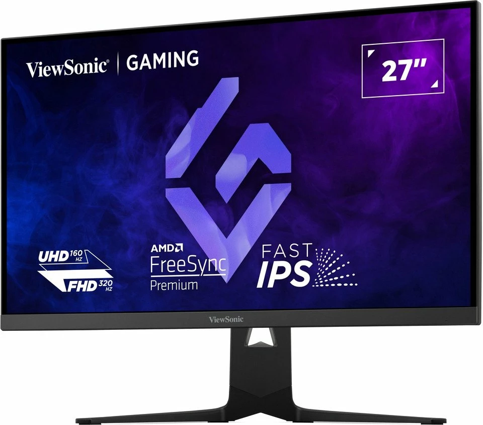 Monitor ViewSonic XG275D1-4K 27\" 4K/FHD 160/320Hz Fast IPS 0.5ms i zi