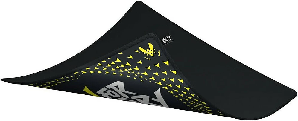 Mauspad Cherry XTRFY GP5 Vitality, L 460x400mm, 4mm, zi/verdhe/bardhë