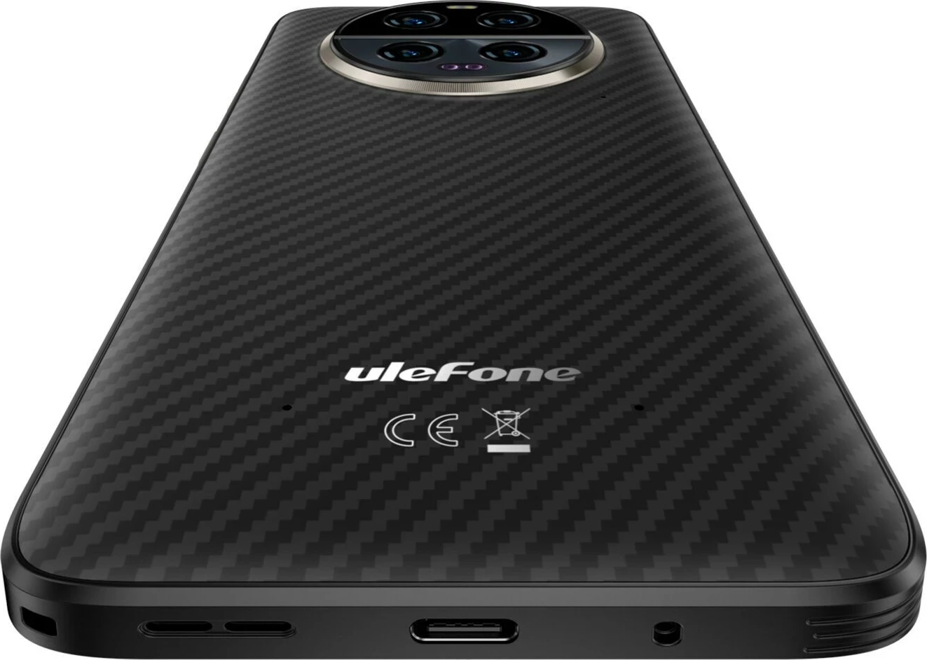 Celular Ulefone Armor 23 Ultra 5G, 12GB/512GB, Elite, e zezë