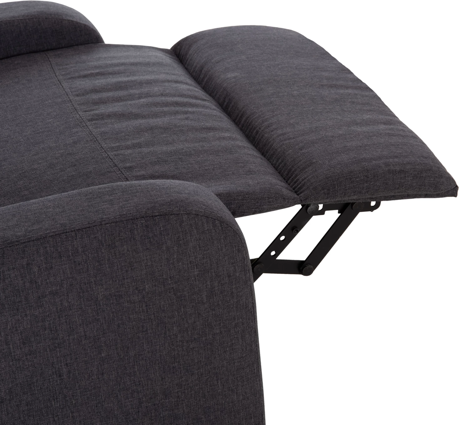 Fotel relaksues me mekanizëm push-back, ngjyrë gri, DROSEN FH3299.01, 68x80x93H cm