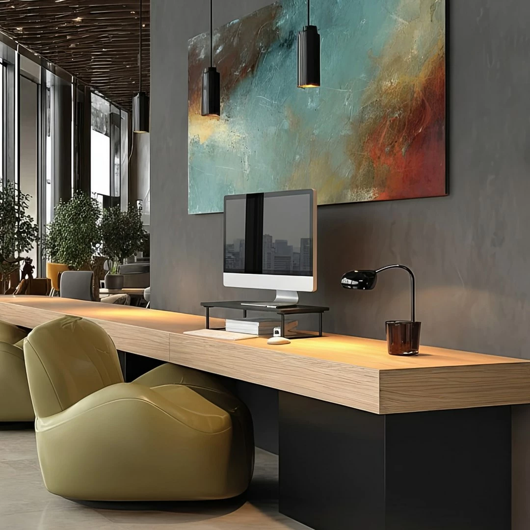 Mbajtës monitori/laptopi Maclean MC-933, deri 32", 20 kg, i zi