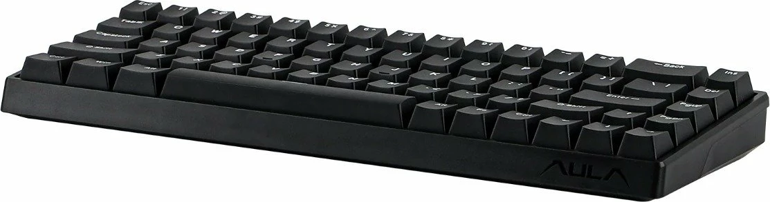 Tastierë mekanike gaming Aula Win68 HE AUW68-B-GR, 65% 68 taste, USB wired, RGB, US layout, switch GrayWoodMag, gri 2