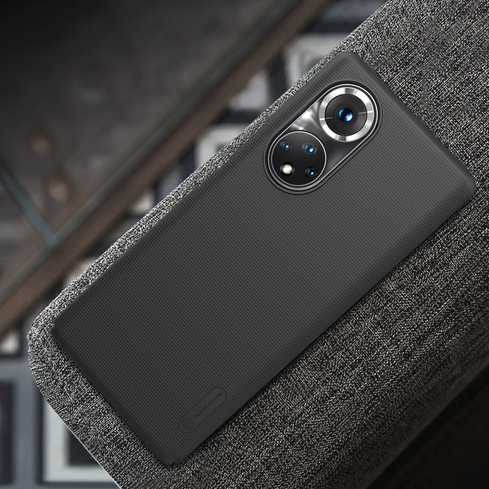Mbështjellës Nillkin Super Frosted Shield për Honor 50 Pro, i zi
