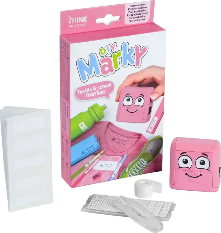 Kuti magazinimi COLOP MARKY, set, rozë