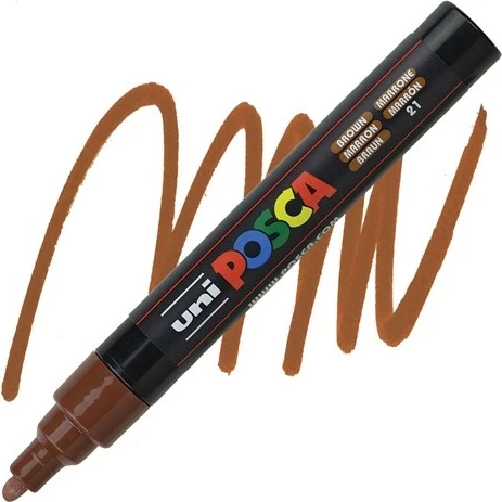 Uni-Marker Pc-5M Posca Brown