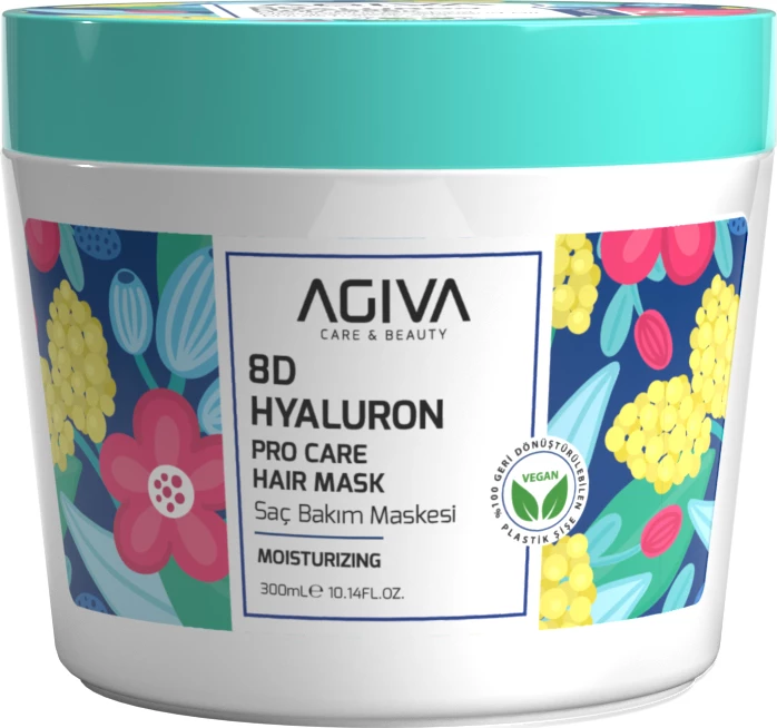 Maskë për flokë Agiva 8D Hialuron Pro Care