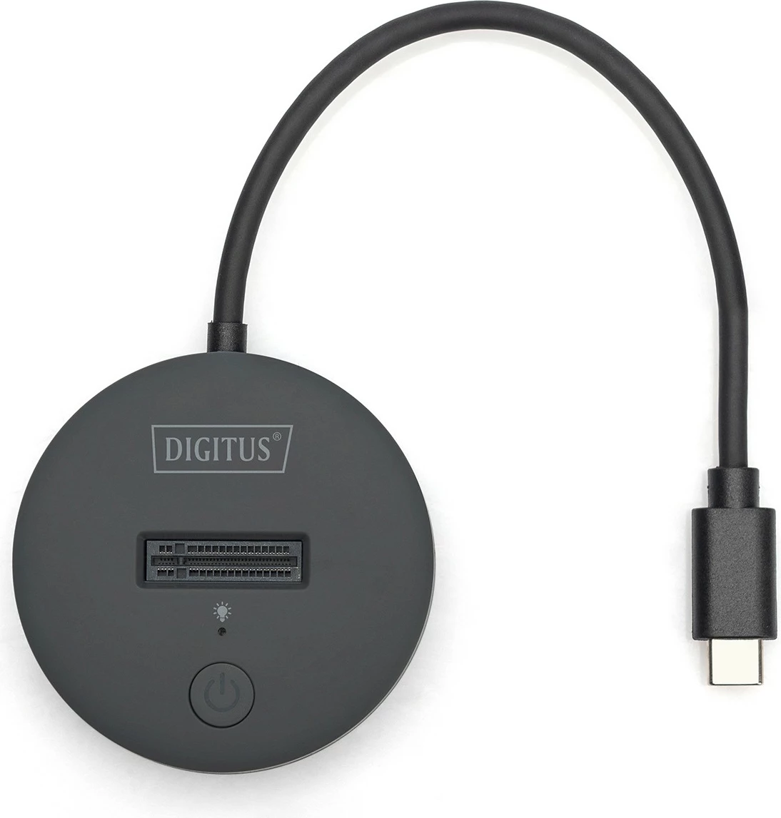 Dok USB-C për SSD Digitus NVMe/SATA, 4TB, e zezë