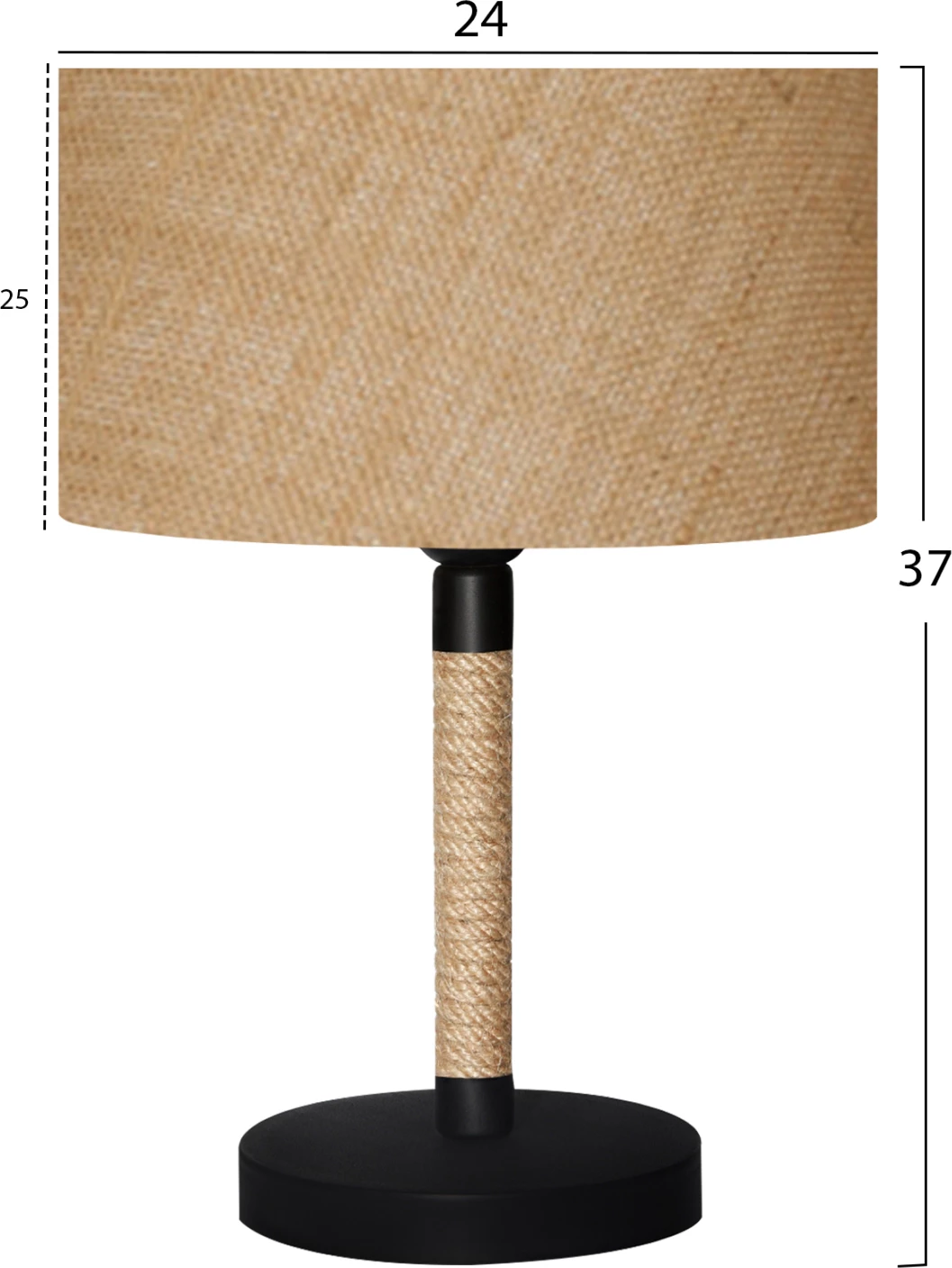 Llambë tavoline moderne, ngjyrë bezhë, FH7601.01