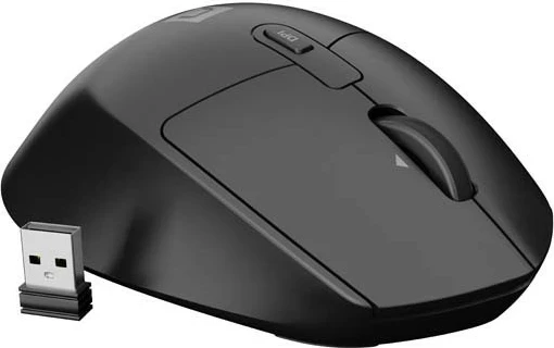 Maus Natec Kite, wireless, 4000 DPI, 9 butona, e zezë